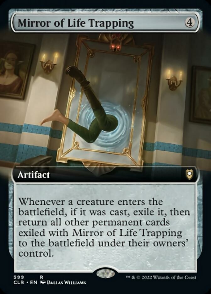 Mirror of Life Trapping (Extended Art) [Commander Legends: Battle for Baldur's Gate] | I Want That Stuff Brandon