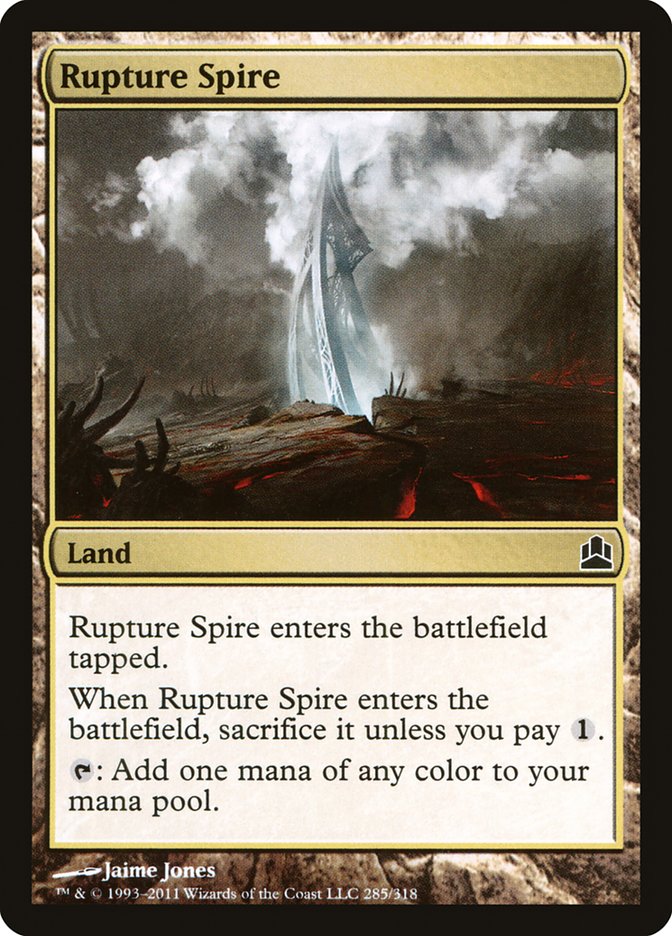 Rupture Spire [Commander 2011] | I Want That Stuff Brandon