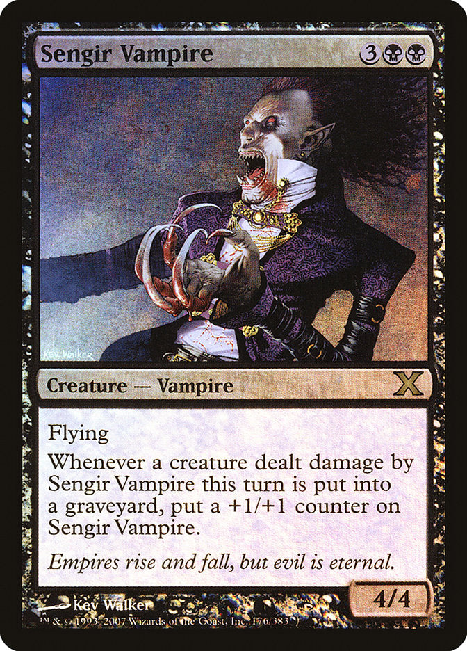 Sengir Vampire (Premium Foil) [Tenth Edition] | I Want That Stuff Brandon
