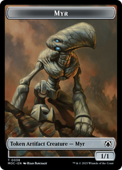 Phyrexian Germ // Myr Double-Sided Token [March of the Machine Commander Tokens] | I Want That Stuff Brandon