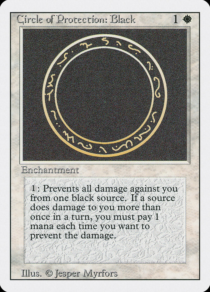 Circle of Protection: Black [Revised Edition] | I Want That Stuff Brandon