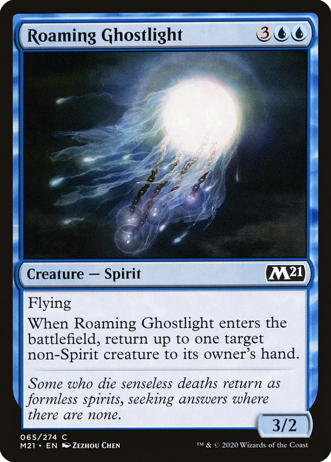 Roaming Ghostlight [Core Set 2021] | I Want That Stuff Brandon