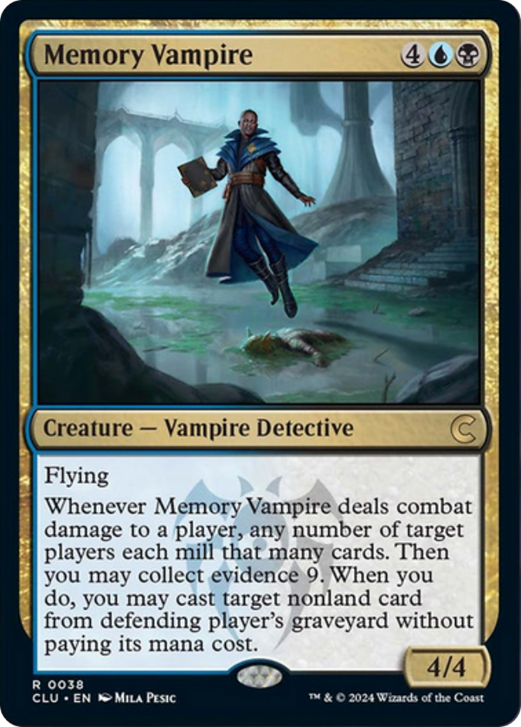 Memory Vampire [Ravnica: Clue Edition] | I Want That Stuff Brandon