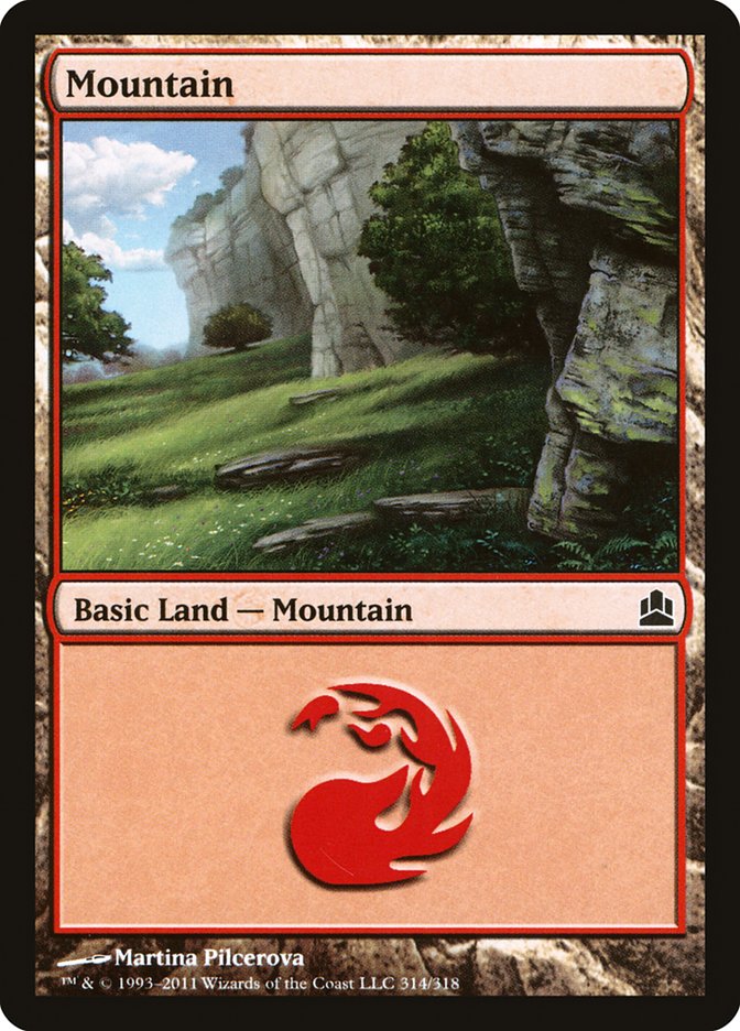 Mountain (314) [Commander 2011] | I Want That Stuff Brandon