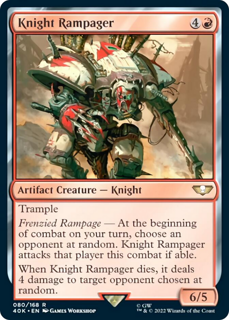 Knight Rampager [Warhammer 40,000] | I Want That Stuff Brandon