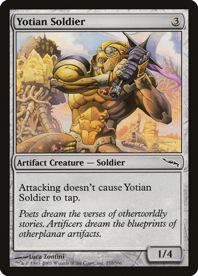 Yotian Soldier [Mirrodin] | I Want That Stuff Brandon