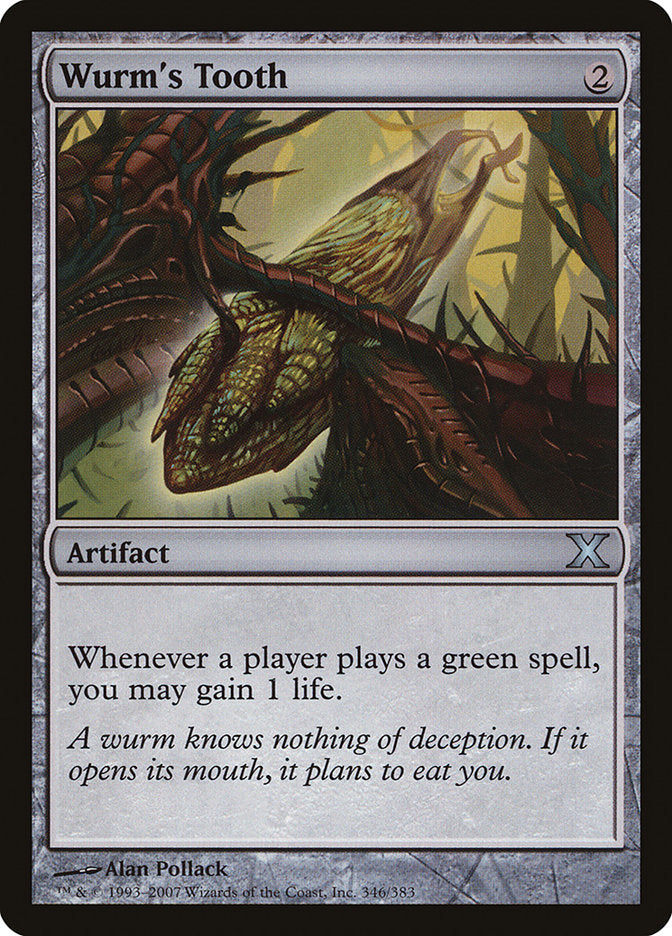 Wurm's Tooth [Tenth Edition] | I Want That Stuff Brandon