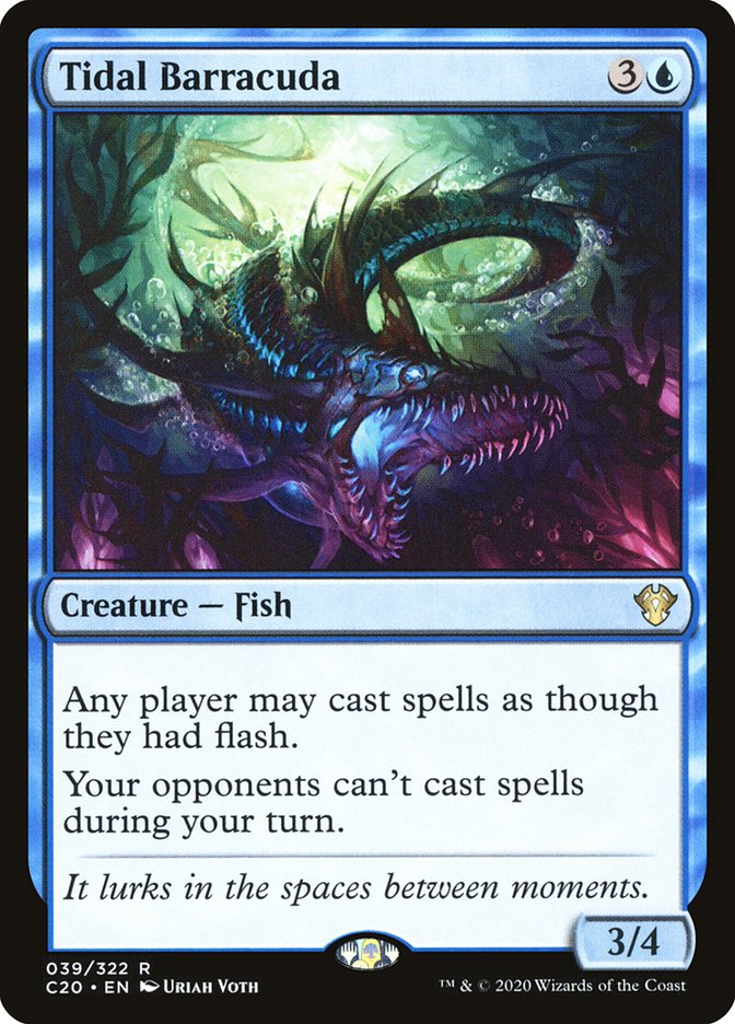 Tidal Barracuda [Commander 2020] | I Want That Stuff Brandon