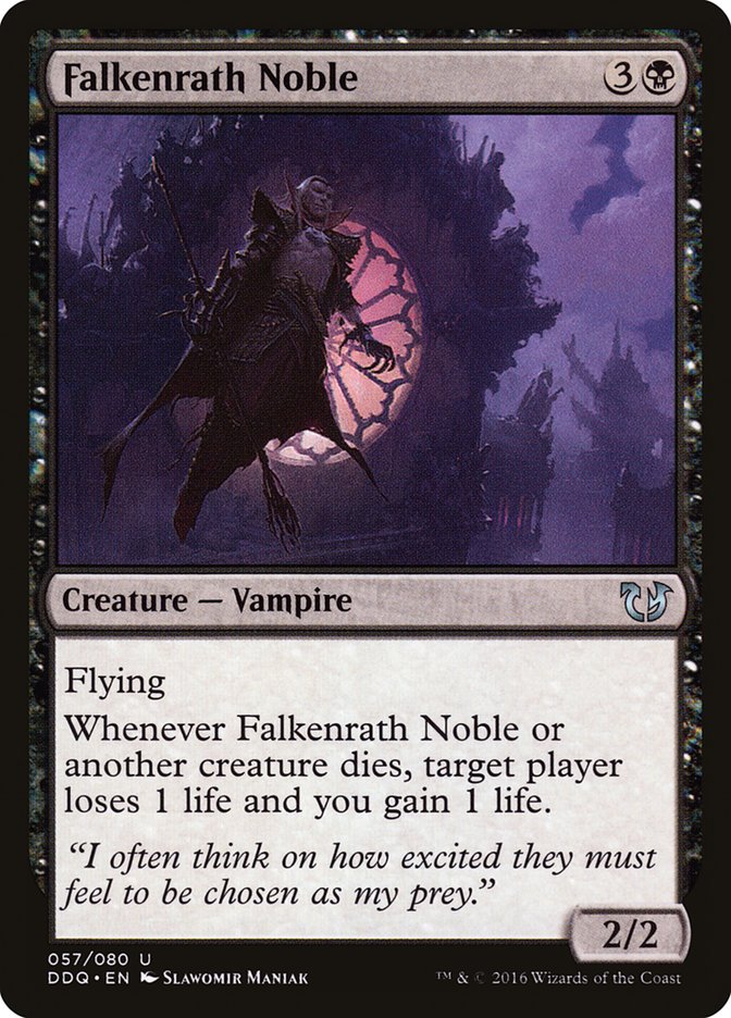 Falkenrath Noble [Duel Decks: Blessed vs. Cursed] | I Want That Stuff Brandon