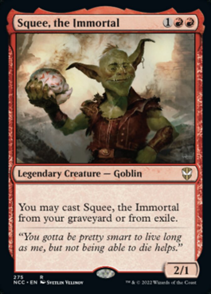 Squee, the Immortal [Streets of New Capenna Commander] | I Want That Stuff Brandon