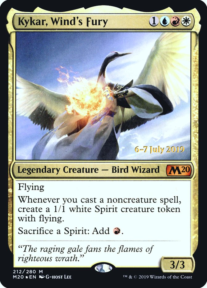 Kykar, Wind's Fury [Core Set 2020 Prerelease Promos] | I Want That Stuff Brandon