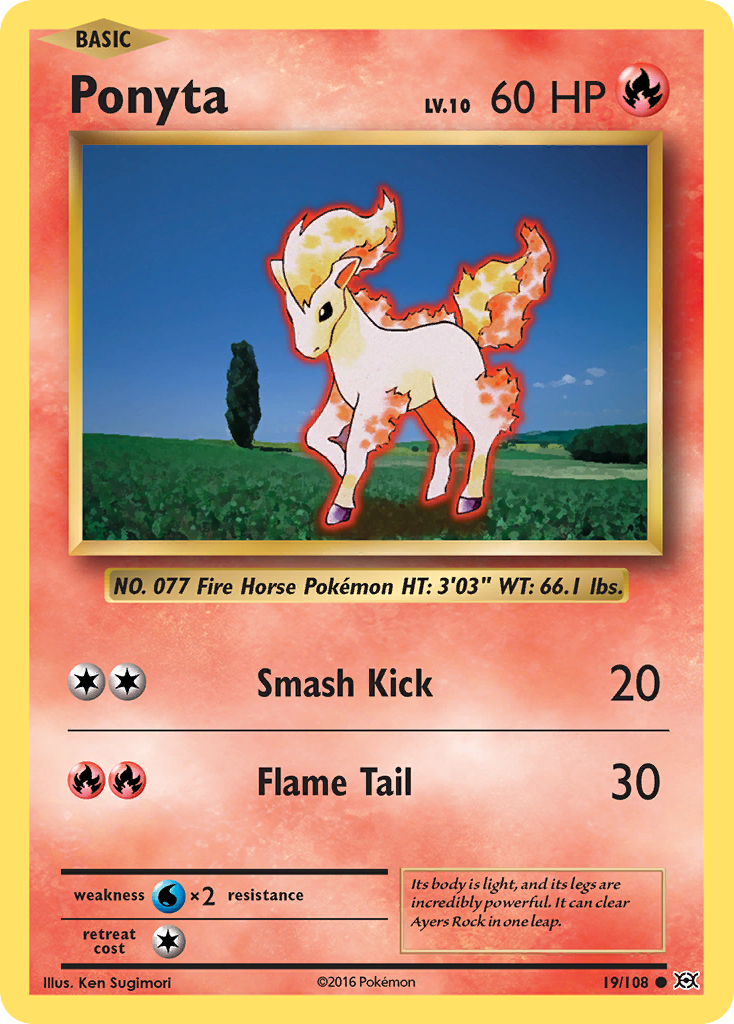 Ponyta (19/108) [XY: Evolutions] | I Want That Stuff Brandon