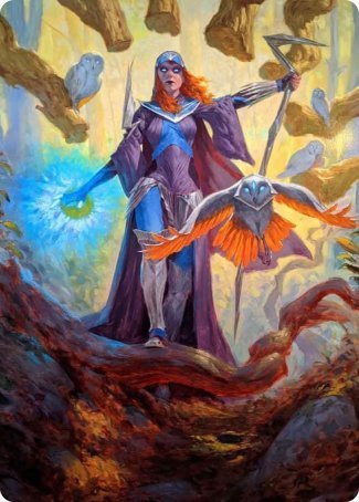 Kasmina, Enigma Sage Art Card [Strixhaven: School of Mages Art Series] | I Want That Stuff Brandon