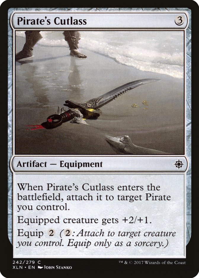 Pirate's Cutlass [Ixalan] | I Want That Stuff Brandon