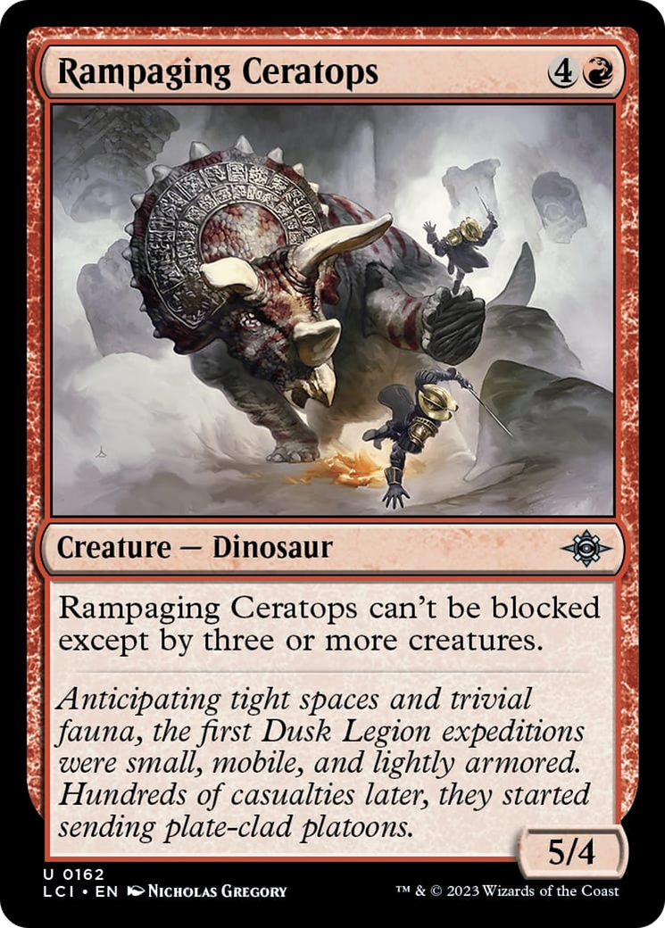 Rampaging Ceratops [The Lost Caverns of Ixalan] | I Want That Stuff Brandon