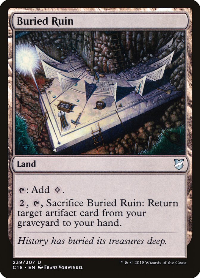 Buried Ruin [Commander 2018] | I Want That Stuff Brandon
