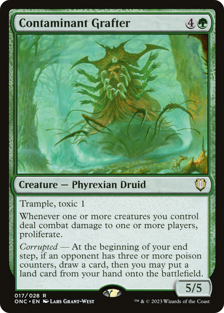 Contaminant Grafter [Phyrexia: All Will Be One Commander] | I Want That Stuff Brandon