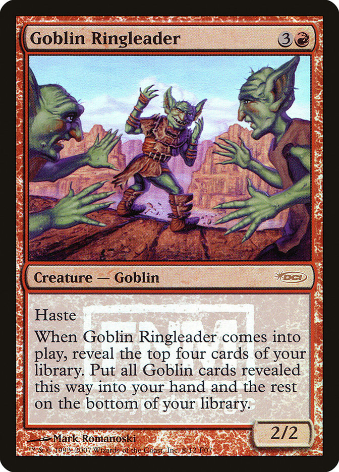 Goblin Ringleader [Friday Night Magic 2007] | I Want That Stuff Brandon
