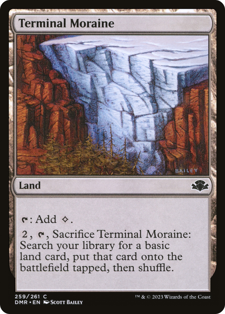 Terminal Moraine [Dominaria Remastered] | I Want That Stuff Brandon