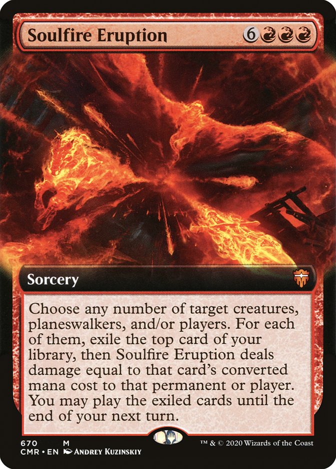 Soulfire Eruption (Extended Art) [Commander Legends] | I Want That Stuff Brandon