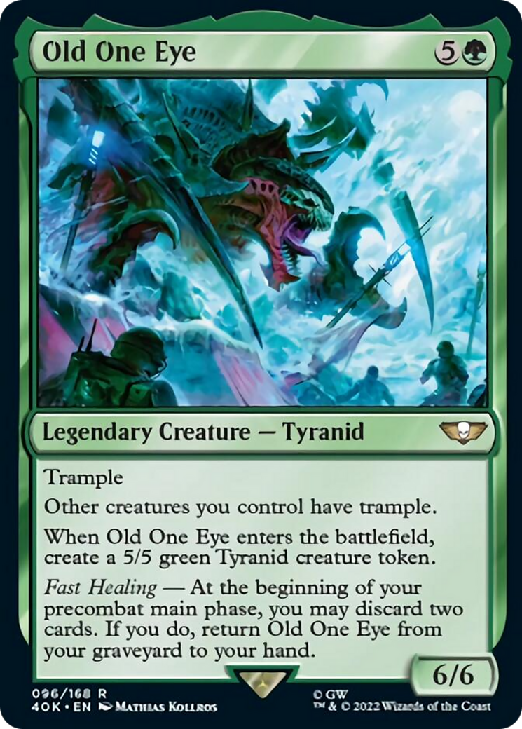 Old One Eye (Surge Foil) [Warhammer 40,000] | I Want That Stuff Brandon