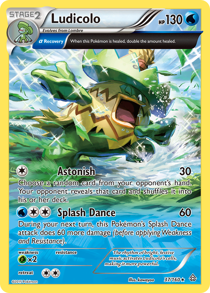 Ludicolo (37/160) [XY: Primal Clash] | I Want That Stuff Brandon