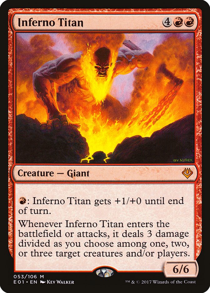Inferno Titan [Archenemy: Nicol Bolas] | I Want That Stuff Brandon