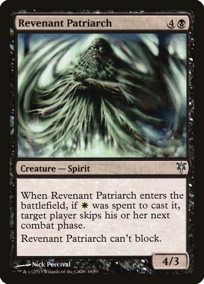 Revenant Patriarch [Duel Decks: Sorin vs. Tibalt] | I Want That Stuff Brandon