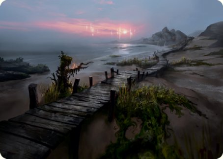 Deserted Beach Art Card [Innistrad: Midnight Hunt Art Series] | I Want That Stuff Brandon