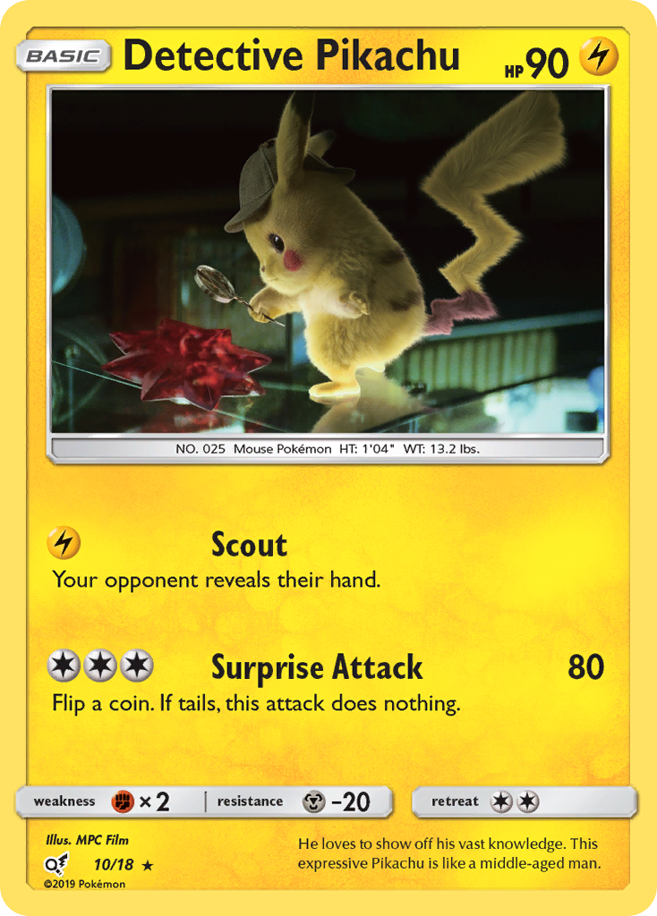 Detective Pikachu (10/18) [Sun & Moon: Detective Pikachu] | I Want That Stuff Brandon