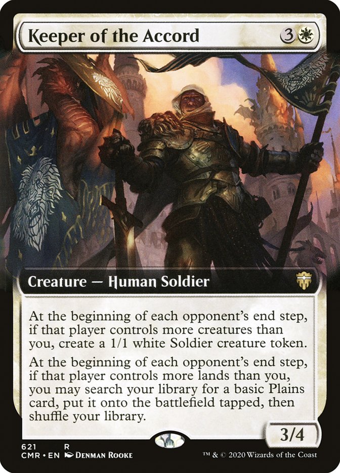 Keeper of the Accord (Extended Art) [Commander Legends] | I Want That Stuff Brandon
