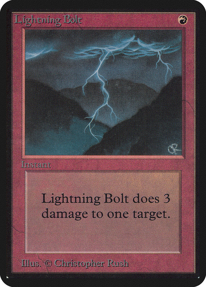 Lightning Bolt [Alpha Edition] | I Want That Stuff Brandon