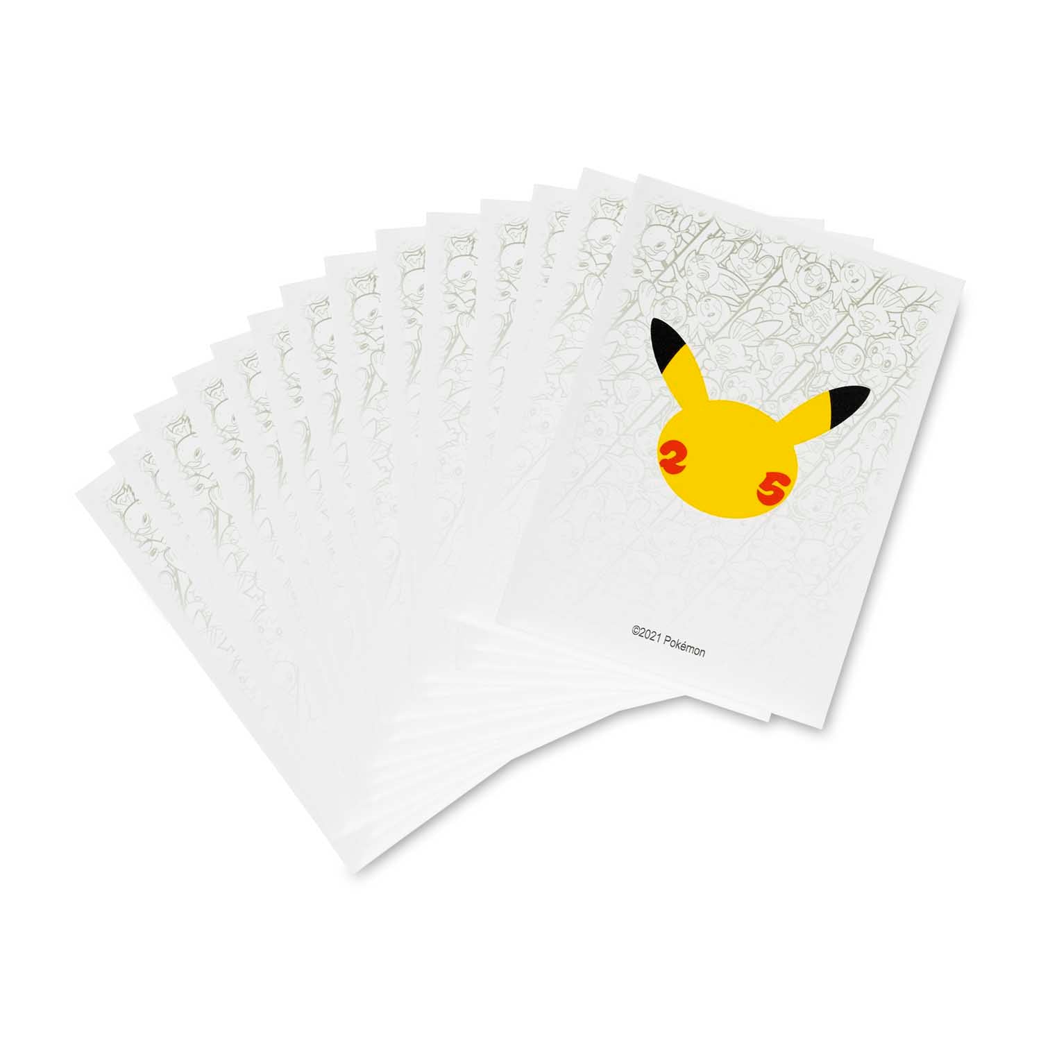 Celebrations: 25th Anniversary - Card Sleeves (White) | I Want That Stuff Brandon