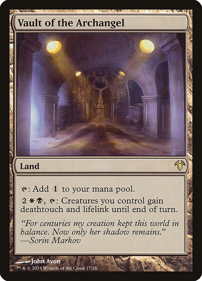 Vault of the Archangel [Modern Event Deck 2014] | I Want That Stuff Brandon