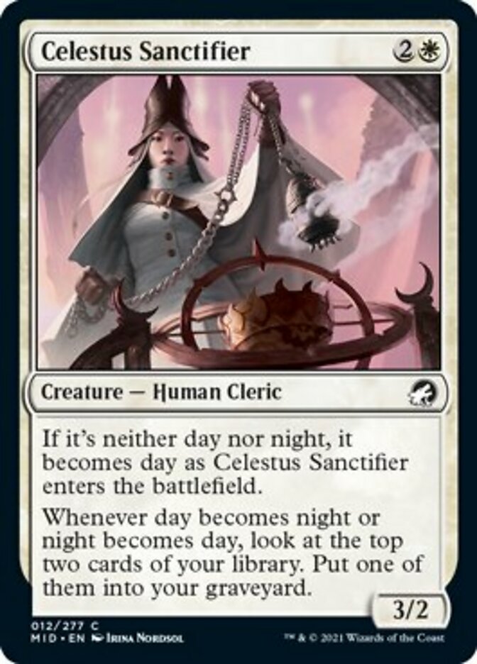 Celestus Sanctifier [Innistrad: Midnight Hunt] | I Want That Stuff Brandon