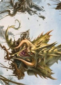 Canopy Baloth Art Card [Zendikar Rising Art Series] | I Want That Stuff Brandon