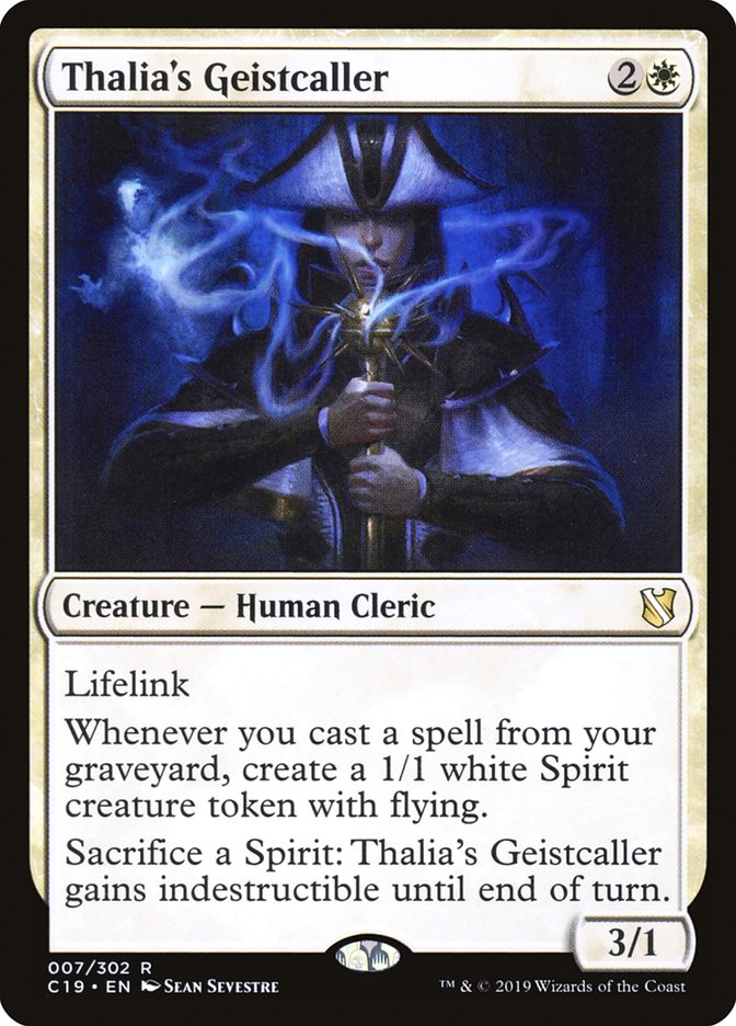 Thalia's Geistcaller [Commander 2019] | I Want That Stuff Brandon