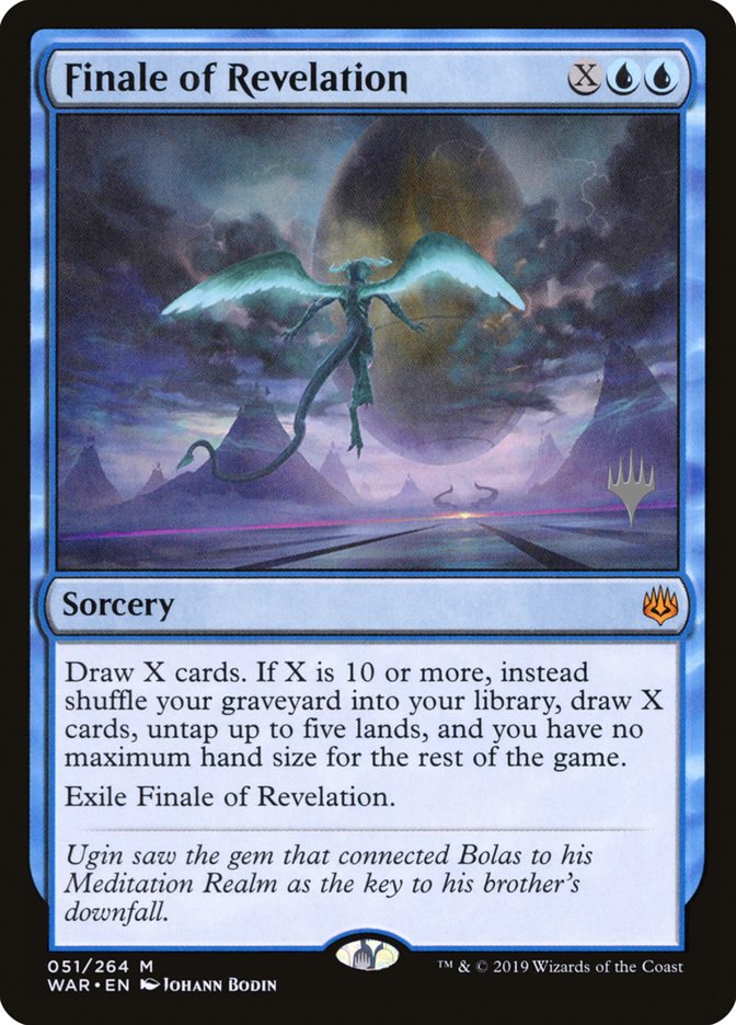 Finale of Revelation (Promo Pack) [War of the Spark Promos] | I Want That Stuff Brandon