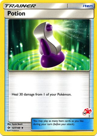 Potion (127/149) (Charizard Stamp #14) [Battle Academy 2020] | I Want That Stuff Brandon