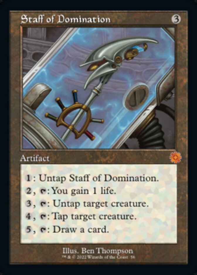 Staff of Domination (Retro) [The Brothers' War Retro Artifacts] | I Want That Stuff Brandon