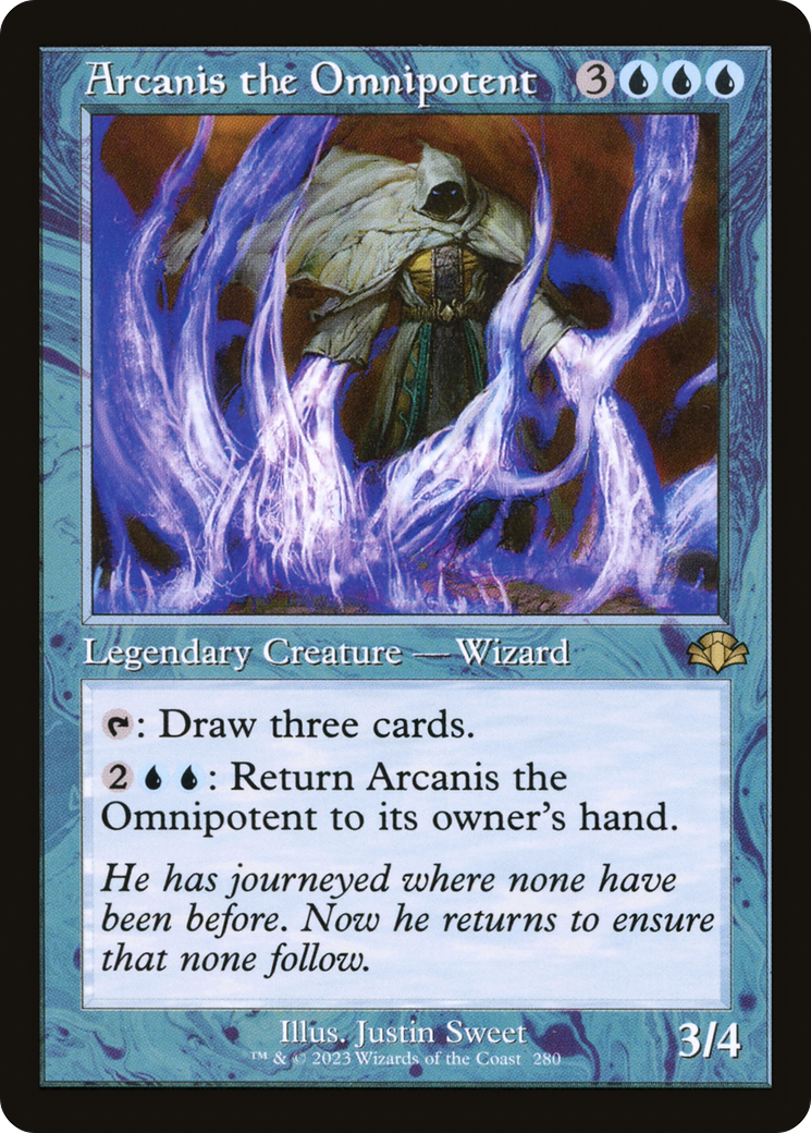 Arcanis the Omnipotent (Retro) [Dominaria Remastered] | I Want That Stuff Brandon