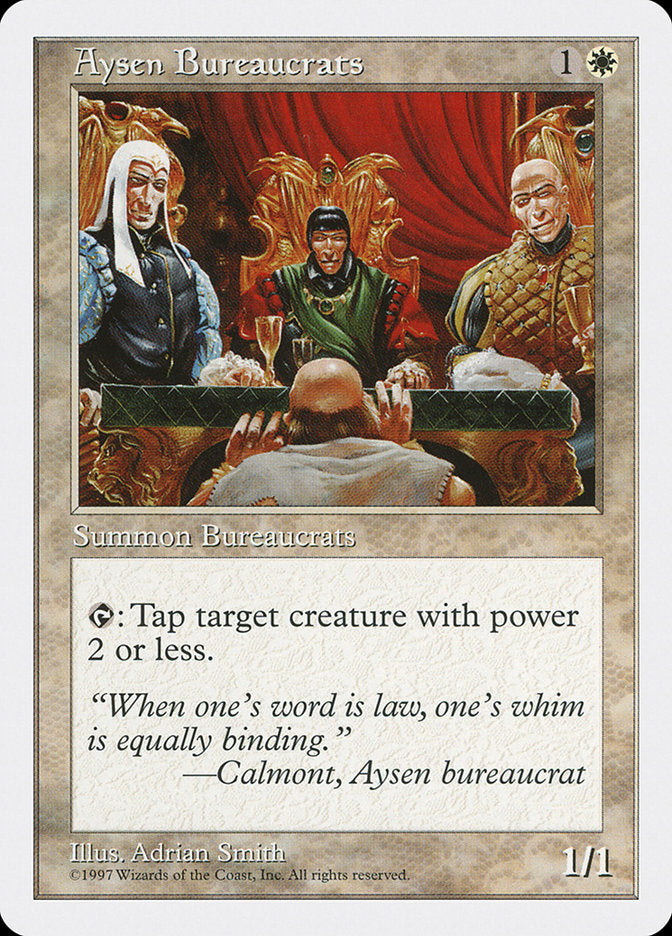 Aysen Bureaucrats [Fifth Edition] | I Want That Stuff Brandon