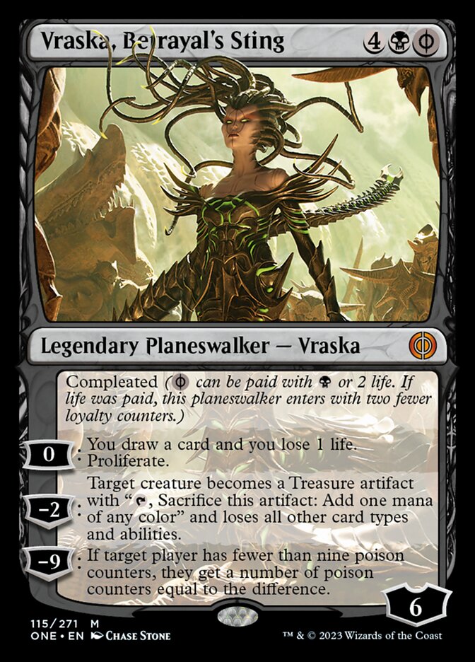 Vraska, Betrayal's Sting [Phyrexia: All Will Be One] | I Want That Stuff Brandon