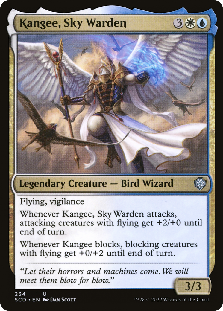 Kangee, Sky Warden [Starter Commander Decks] | I Want That Stuff Brandon