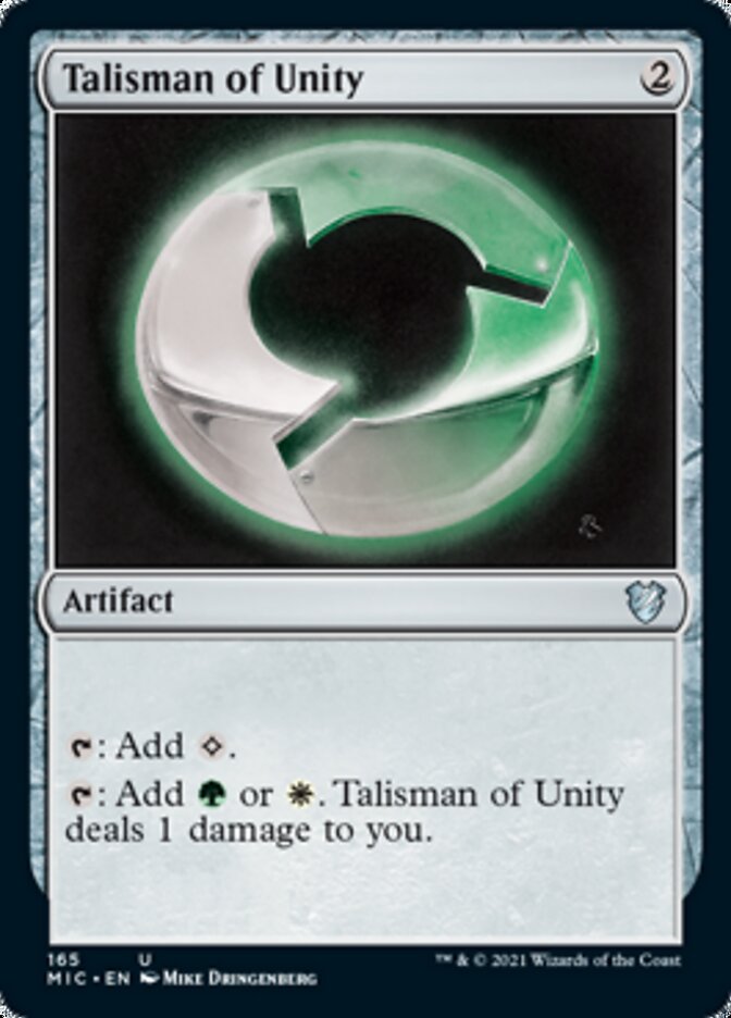 Talisman of Unity [Innistrad: Midnight Hunt Commander] | I Want That Stuff Brandon