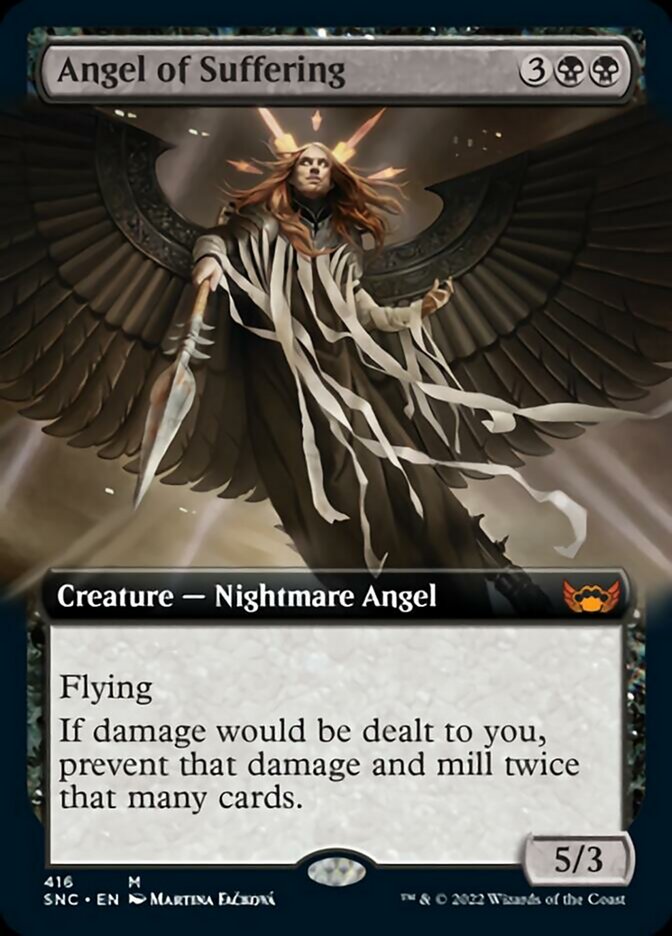 Angel of Suffering (Extended Art) [Streets of New Capenna] | I Want That Stuff Brandon