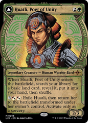Huatli, Poet of Unity // Roar of the Fifth People (Showcase) [The Lost Caverns of Ixalan] | I Want That Stuff Brandon