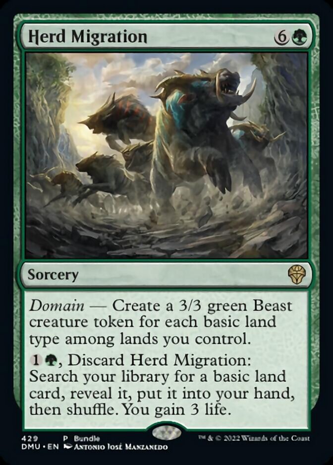 Herd Migration (Bundle) [Dominaria United] | I Want That Stuff Brandon