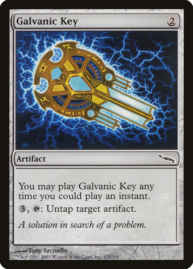 Galvanic Key [Mirrodin] | I Want That Stuff Brandon