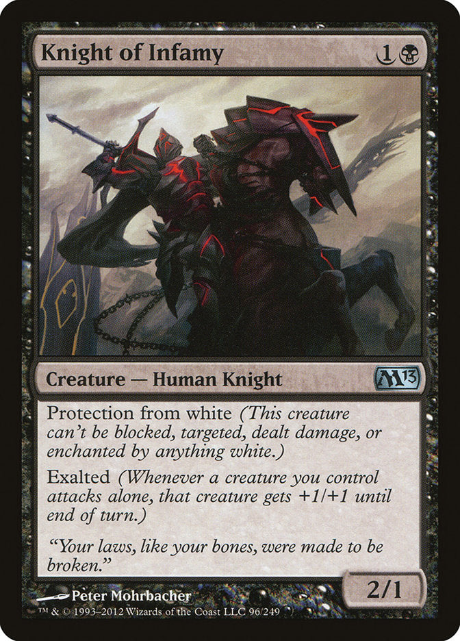 Knight of Infamy [Magic 2013] | I Want That Stuff Brandon